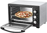 STEInBORG Mini Backofen 25 Liter | Pizza-Ofen | 3in1 Backofen |...