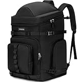 YOREPEK Skischuhtasche mit Helmfach und Rucksackgurten, Schlittschuhtasche...