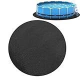 Pool Bodenplane Runden, 460cm Runde Poolmatte, Poolunterlage...