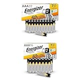 Energizer Alkaline Power Batterien AAA (48 Stück) - Hochleistungsbatterien...