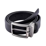 HMM LONDON Wendbarer Ledergürtel für Herren – formeller und lässiger...