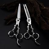 Professionelle Haarschneideschere, professionelle 6-Zoll-Modellierschere...