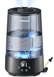 Homvana Luftbefeuchter Schlafzimmer Top-Fill, 3.6L 360°Cool Mist 34H...