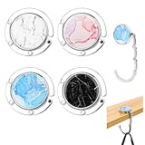 UTOCLEC 4 Stück Taschenhalter für Tisch, Tisch Handtaschenhalter Haken,...
