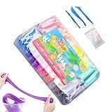 Tonschnitzset für Modelliermasse, Modelliermasse Set, Ultraleichter...