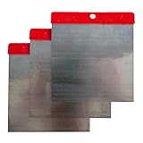 DIAMANT Japanspachtel Set 3-teilig – 10x10 cm aus Edelstahl | Flexibler...