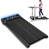 sWalk Lite Walking Pad mit interaktiver LED – bis zu 6 km/h – ideal...