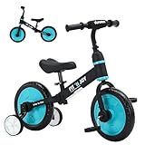 UBRAVOO Fit 'n Joy Kinderfahrrad Fahrräder, 4-in-1 Laufrad für Kinder mit...