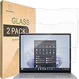 Mr.Shield Schutzfolie 2 Stück Kompatibel mit Surface Laptop 6/5/4/3 (13.5...
