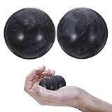 2 Stück Jade Hand Massage Bälle Baoding Bälle Chinesische Akupunkt älle...