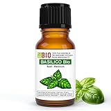 BasilikumÖl Bio Ätherisches Öl 100% Reines 10 ml - Aromatherapie...