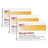 apodiscounter Ibuprofen 400 mg Schmerztabletten (3x 50 Stk) - schnell...