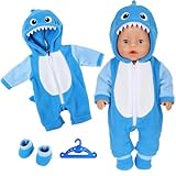 Xerteam Puppenkleidung 35-43 cm für Baby Puppen, Puppen Kleidung Set für...