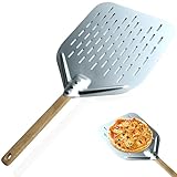 Pizzaschieber, 39.5*30cm 12 Zoll Pizzawender, Pizzaschaufel, Pizza schieber...