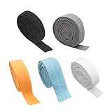 F Fityle 5x Schrägband Elastisch 10m, Elastisches Band Falzband Falzgummi,...