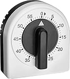 TFA Dostmann Analoger Küchen-Timer, 38.1041, Eieruhr, einstellbar bis...