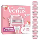 Gillette Venus ComfortGlide Spa Breeze Damenrasierklingen, 8 Ersatzklingen...