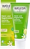 WELEDA Bio Handcreme Citrus - 2in1 Naturkosmetik Handpflege / Nagelpflege...