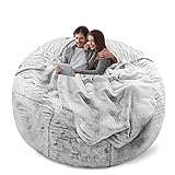 YudouTech Sitzsack Stuhl Abdeckung (nur Abdeckung, Keine Füllung),Großer...