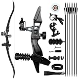REAWOW Bogenschießset 35Lbs Recurvebogen Recurve Bogen Und Pfeil Set...