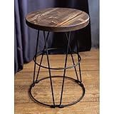 Loftie Schemel aus Holz, Sitzhocker, Kleiner Hocker, Blumenhocker,...