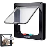 Katzentür, Katzenklappe, Haustiertür, Hundeklappe, Hundetür Fenster,...