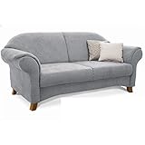 Cavadore 3-Sitzer Sofa Maifayr mit Federkern / Kleine Couch im Landhausstil...