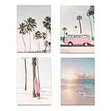 Bilder Set Maritime Strand Deko Poster Natur Bilder Landscape Kunstdrucke...