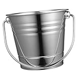 Sosoport Eiswürfelbehälter Handheld Bucket mit Griff Robuster Tragbarer...