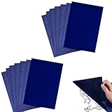 Tigmew 50 Blatt Pauspapier A4 21x29.7cm (Blau) Kohlepapier Übertragen Sie...