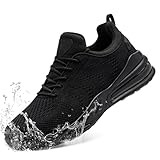 LARNMERN Wasserdicht Schuhe Laufschuhe Herren Sportschuhe Kochschuhe...