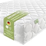 DREAMSTAR Ergo Flex XXL Duo I ergonomische 7-Zonen Kaltschaummatratze I 22...