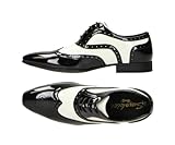 Smokies Lackschuhe ZWEIFARBIG George klassischer Schnürer Herrenschuh...