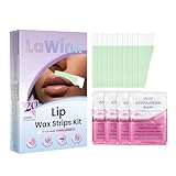 LaWink Wachsstreifen wax strips Kaltwachs Enthaarungs Streifen Oberlippen...