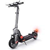 E Scooter E Roller Erwachsene Elektroroller 10-Zoll-Offroad-Reifen...