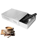 Kaffee-Klopf-Box-Behälter, Edelstahl Kaffeemühlen Klopf Box mit...