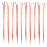 HONITANO 10-teiliges Set Farbiger, Metallischer Haarsträhnen – Rote,...