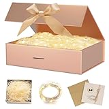 Geschenkbox mit Deckel,Geschenkbox mit Schleifen,Faltbare...