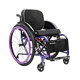TRGCJGH Klappbarer Rollstuhl für Personen mit körperlichen, Ultraleicht...
