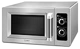 Caso C1000M Gewerbe-Mikrowelle mit Keramikboden, 1000 Watt, 25 L, Innenraum...