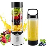 COKUNST Tragbarer Mixer für Smoothies und Shakes, 530ml Portable Blender...