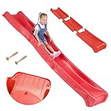 Kinderrutsche Outdoor 3 m lang für Kinder ab 3 Jahren, Podesthöhe 150 cm...