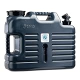NATURBUMMLER Wasserkanister Camping [Aqua Jug Pro+] – Leichter 18 L...