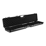 Wiltec Waffenkoffer 123,5 x 26,5 x 11 cm für Langwaffen, Gewehrkoffer mit...