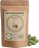 SPINTZ® Bio Spirulina + Chlorella Presslinge 200 Stück | 100%...