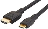 Amazon Basics - Hochgeschwindigkeitskabel Mini-HDMI (Quelle) auf HDMI, 1.8...