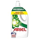 Ariel Flüssigwaschmittel, 100 Waschladungen Universal+, Kraftvolle...