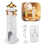 Leuchtturm Deko,Leuchtturm Lampe, BT Lighthouse Moon Lamp LED Leuchtturm,
