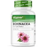 Echinacea 500 mg - 365 vegane Tabletten - Natürliches Echinacea Extrakt...