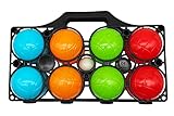 alldoro 60044 Boccia Spielset für Kinder, 9 tlg – Kunststoff – 8...